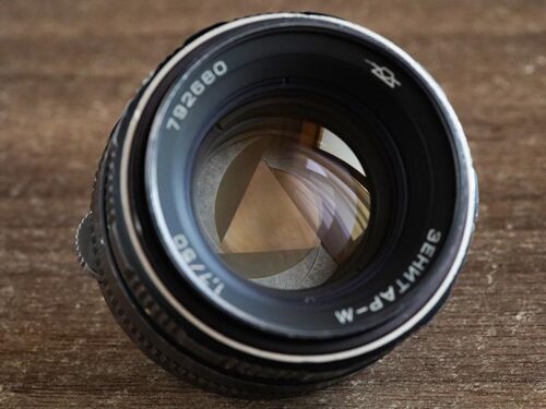 Zenitar-M 50mm f/1.7 Triangular bokeh M42 SLR №792680