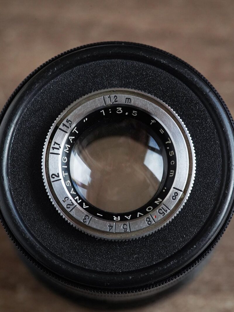 Novar Anastigmat uralseller mod.  M42-mount 75mm f/3.5 №91343112 - Image 4