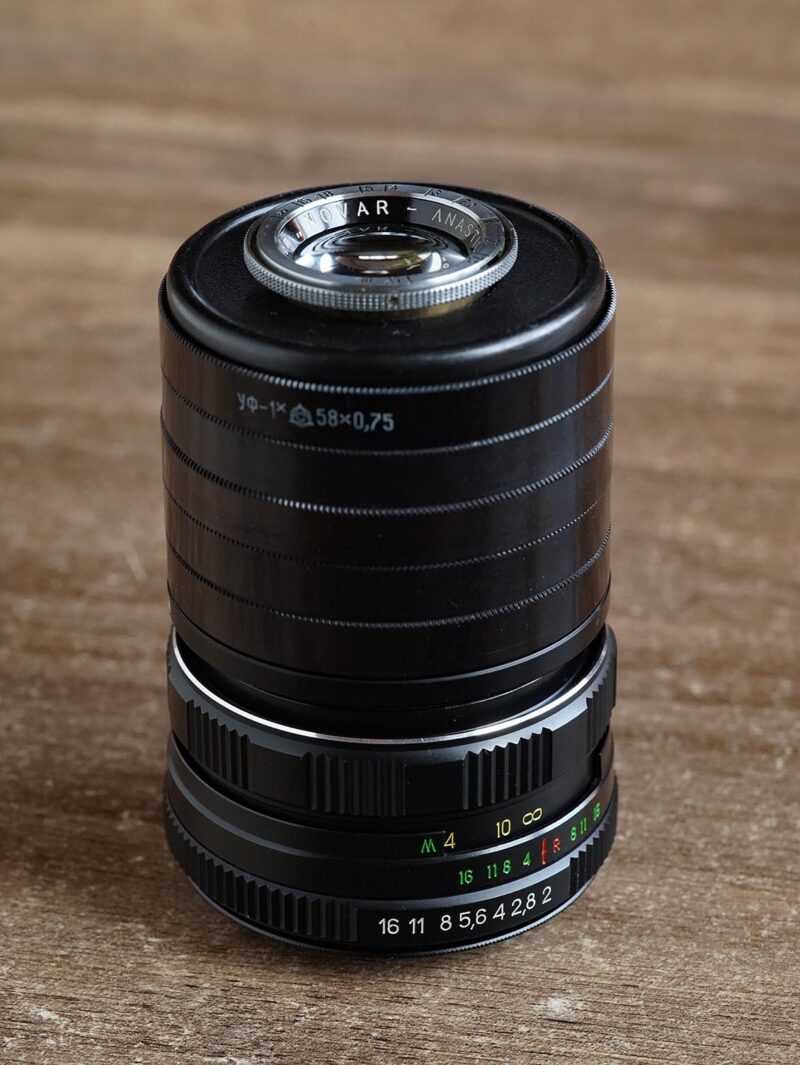 Novar Anastigmat uralseller mod.  M42-mount 75mm f/3.5 №91343112 - Image 8