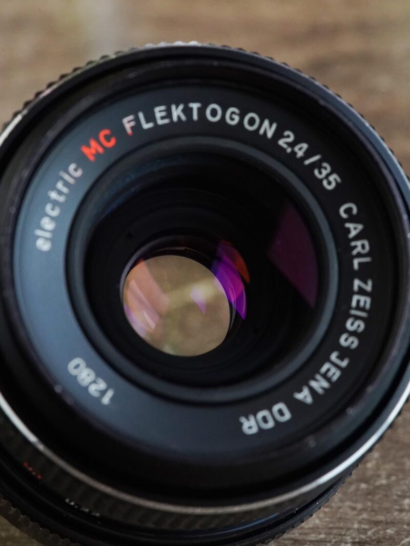 Flektogon Electric Carl Zeiss Jena MC 35mm f/2.4 SLR M42 №1280 - Image 3