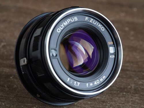 Olympus F.Zuiko 40mm f/1.7 Sony E-mount