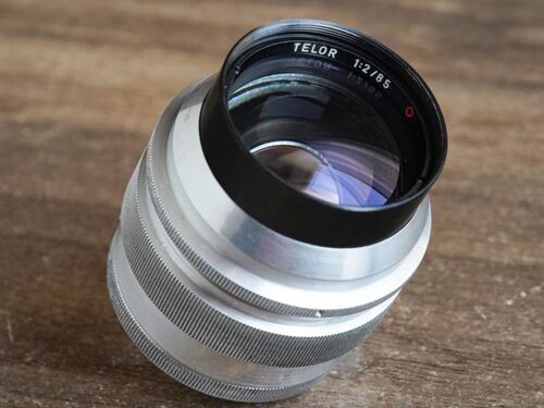 Telor 85mm f/2 M42 SLR №744922