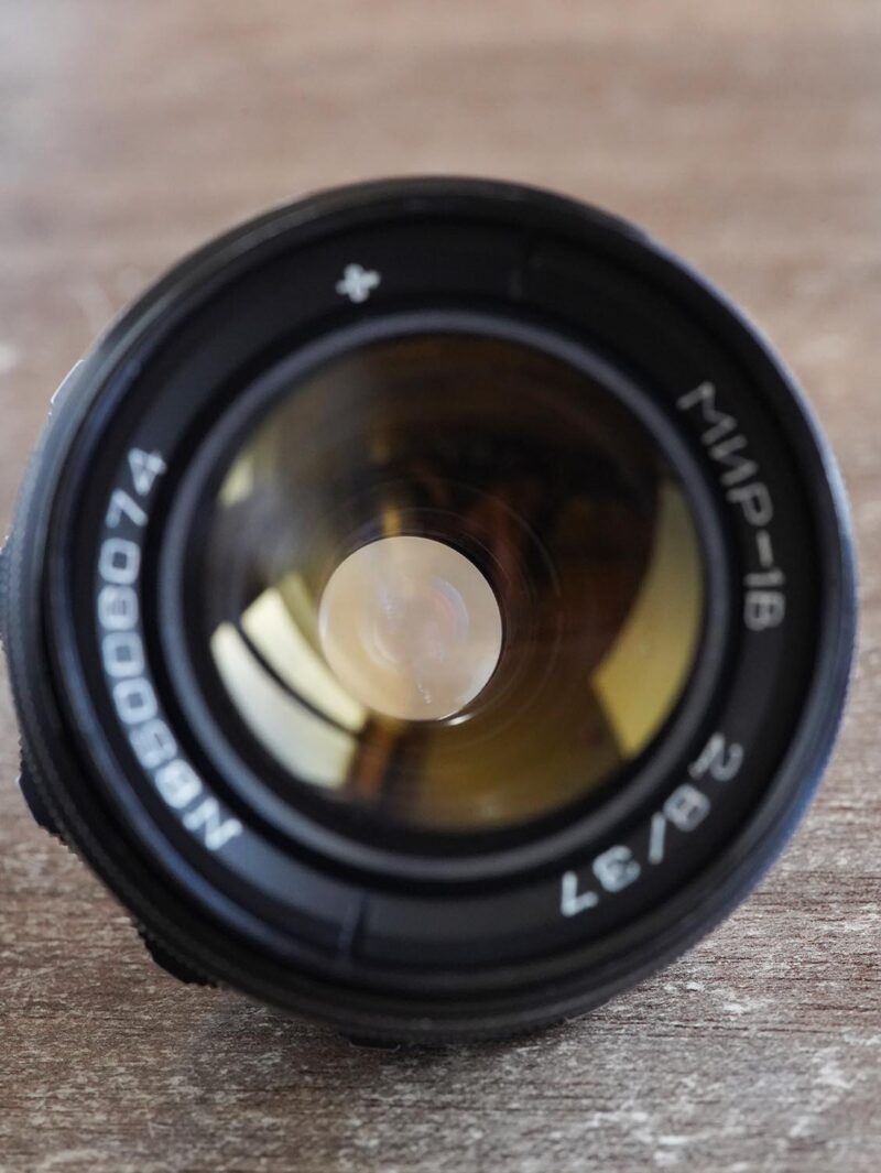 MIR-1b 37mm f/2.8 SLR M42 №85006074 uralseller mod swirly bokeh - Image 3