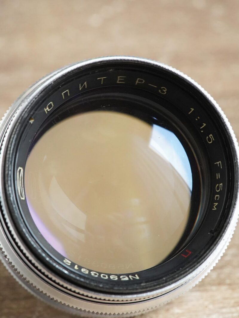 Jupiter-3 50mm f/1.5 M39 №5903912 red "P" - Image 4