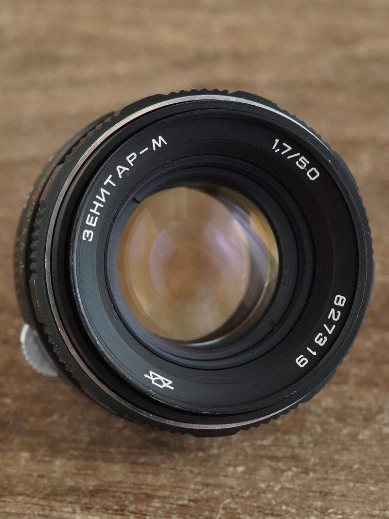 Zenitar-M 50mm f/1.7 M42 SLR №827319 with set starburst filters 52mm - Image 3