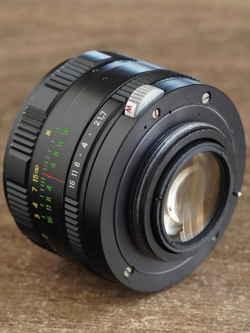 Zenitar-M 50mm f/1.7 M42 SLR №827319 with set starburst filters 52mm - Image 5