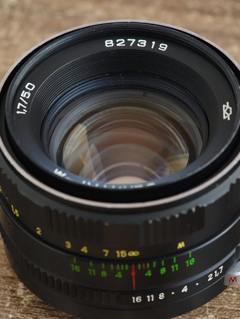 Zenitar-M 50mm f/1.7 M42 SLR №827319 with set starburst filters 52mm - Image 6