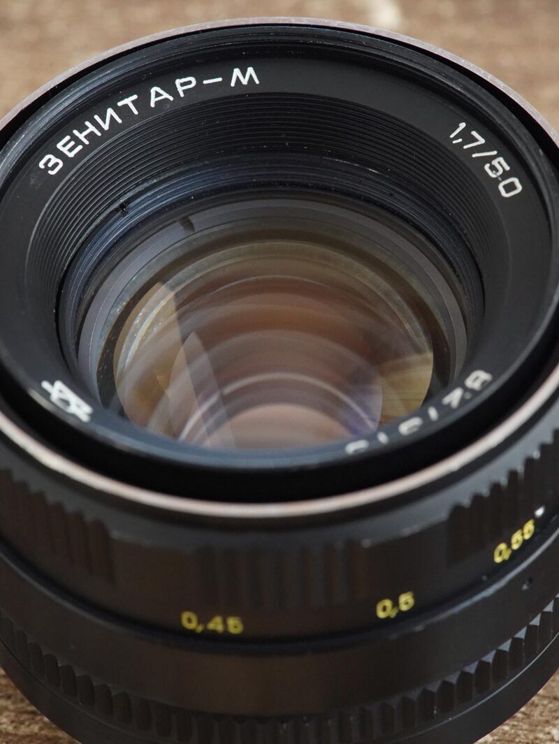 Zenitar-M 50mm f/1.7 M42 SLR №827319 with set starburst filters 52mm - Image 7