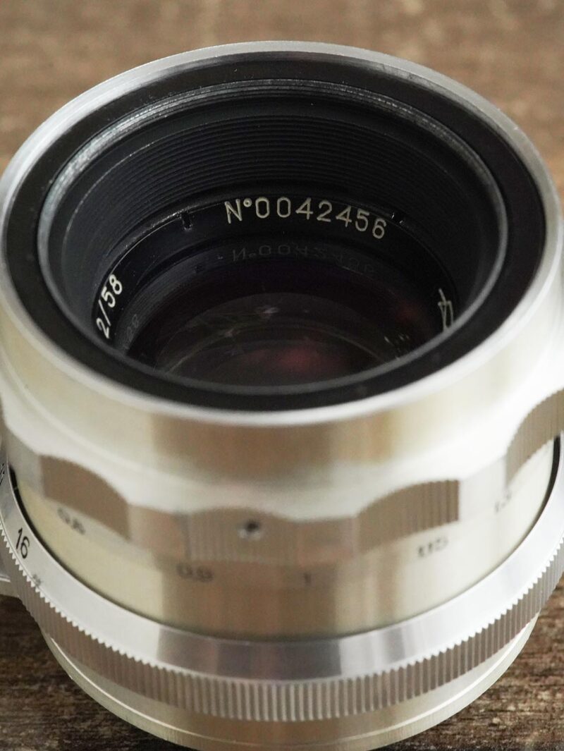 13-blades KMZ Helios-44 M42 58mm f/2 M39 №0042456 - Image 7