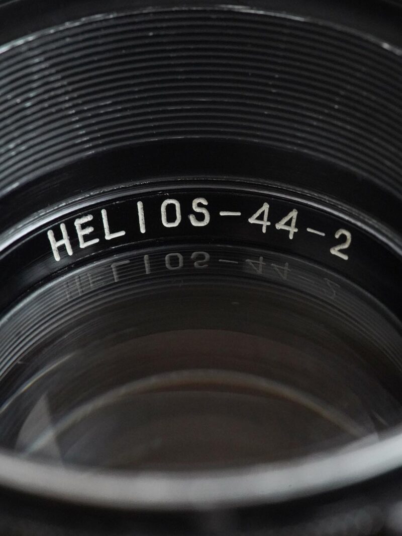 anamorphic mod. Helios 44-2 KMZ Black Lacquer M42 58mm f/2 №7264750 - Image 7