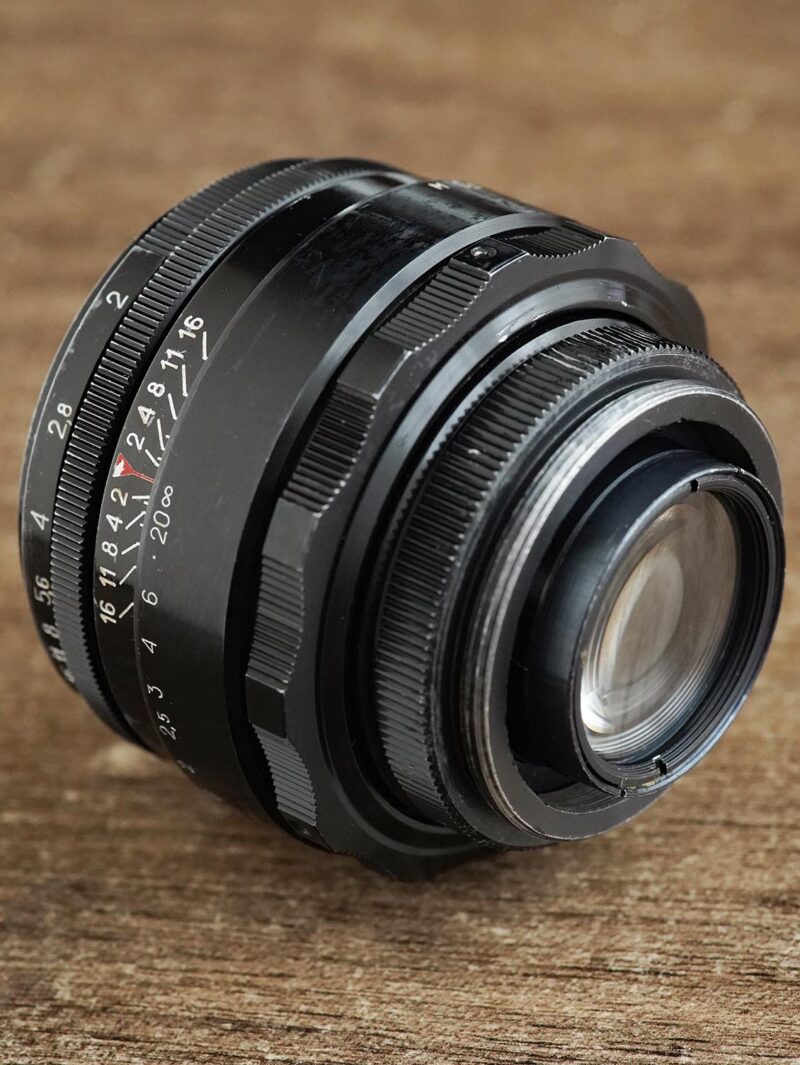 anamorphic mod. Helios 44-2 KMZ Black Lacquer M42 58mm f/2 №7264750 - Image 8
