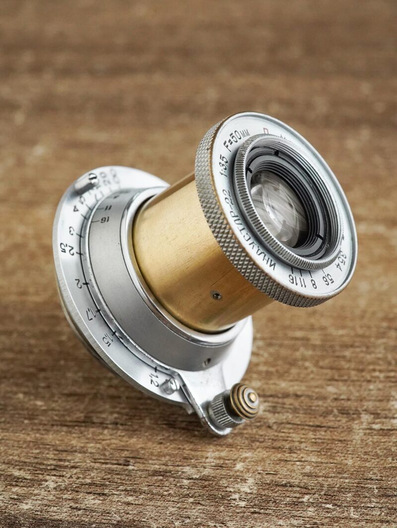 Industar-22 red "P" 50mm f/3.5 LTM/LSM M39 №5232083 - Image 3