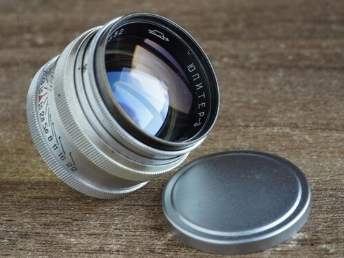 KMZ Jupiter-3 50mm f/1.5 M39 for rangefinder №5106852 Brass