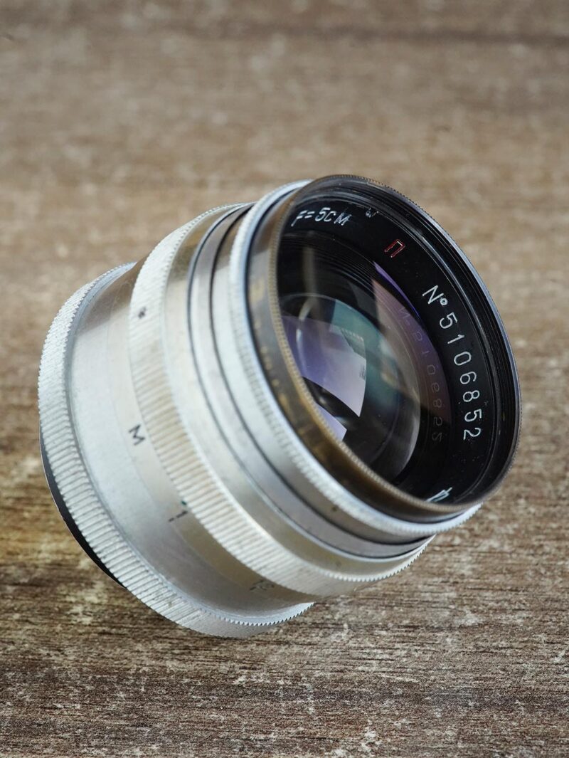 KMZ Jupiter-3 50mm f/1.5 M39 for rangefinder №5106852 Brass - Image 2
