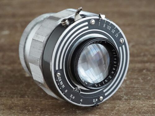 Uncoated Trioplan 75mm f/2.9 Meyer Gorlitz  M39 №1093905 bubble bokeh
