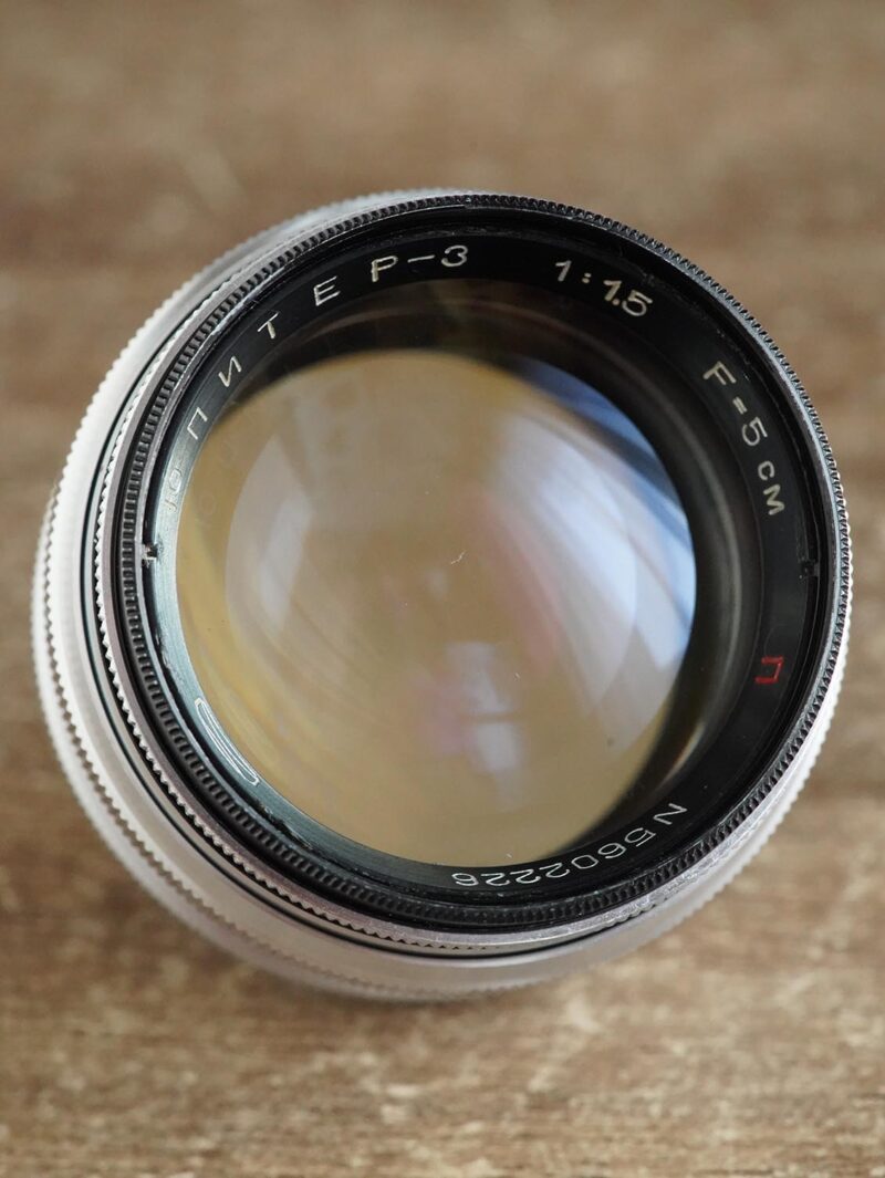 Jupiter-3 50mm f/1.5 M39 №5602226 red "P" - Image 3
