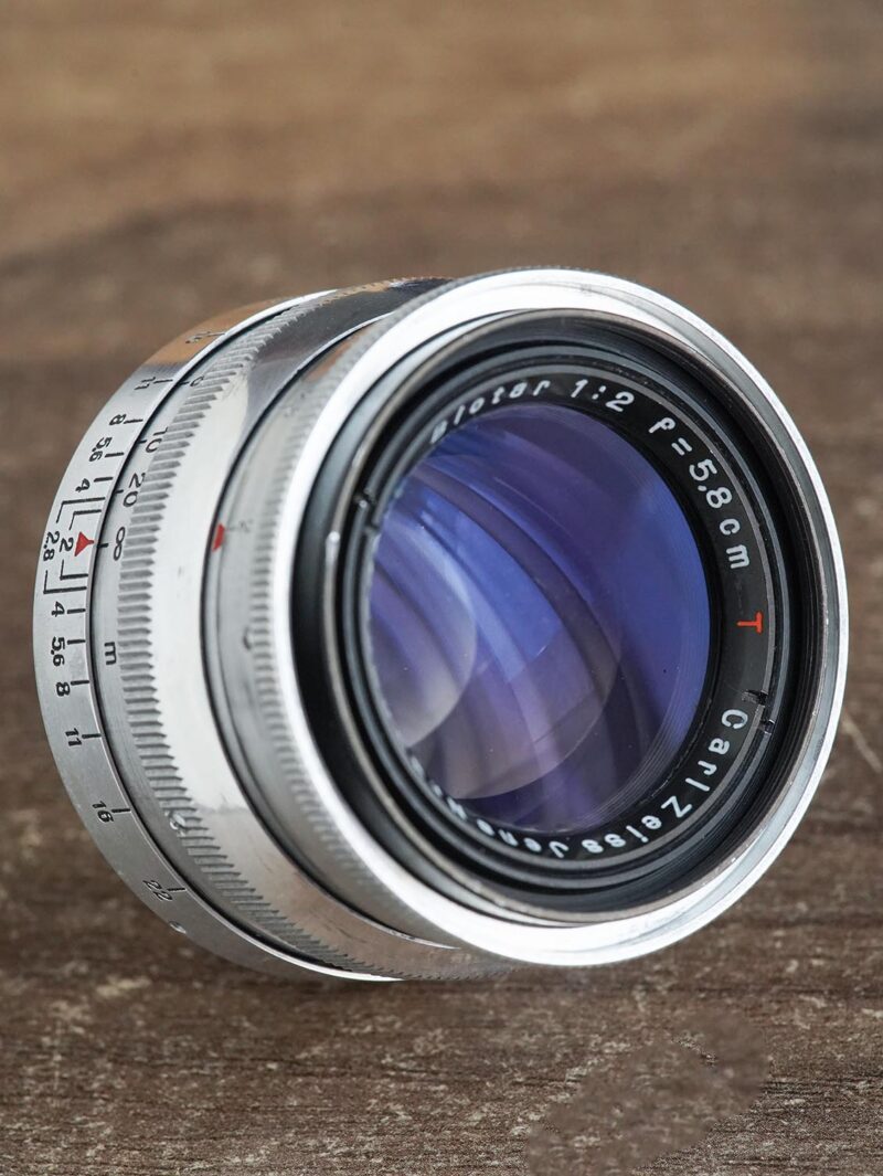 Biotar Carl Zeiss Jena 58mm f/2 №3345334 M42 17-blades - Image 2