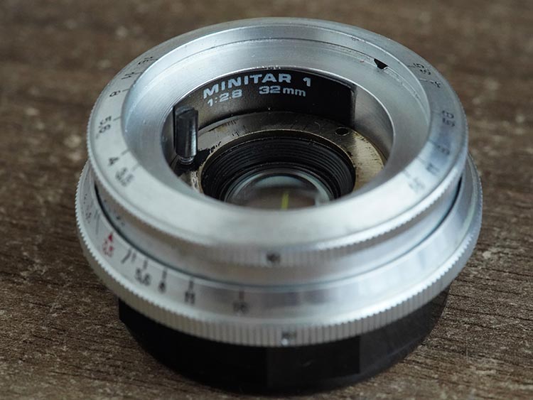 LOMO Minitar-1 32mm f/2.8-f22 M39-mount uralseller mod.
