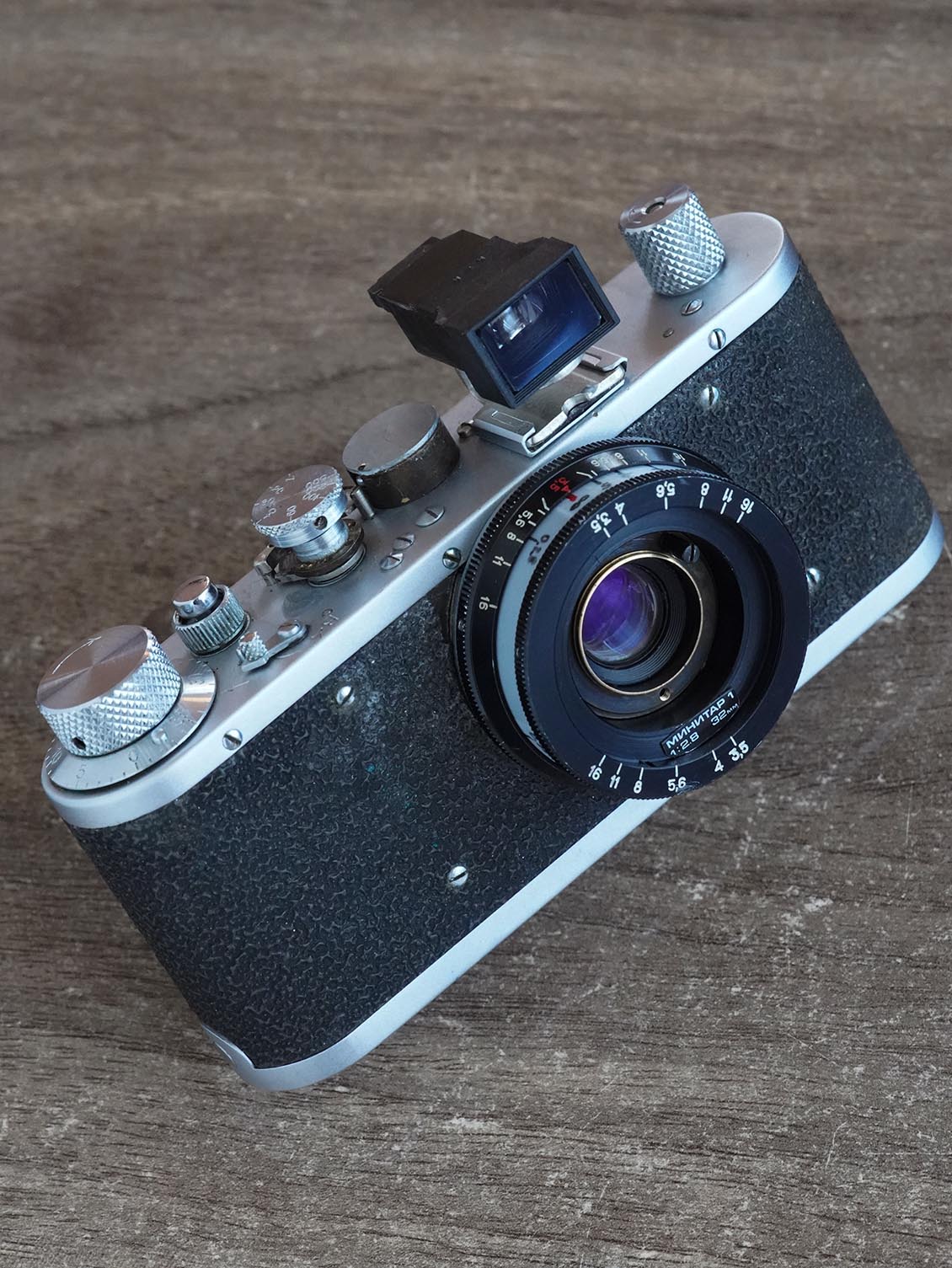 LOMO Minitar-1 32mm f/2.8-f16 M39-mount uralseller mod. + Veiwfinder 32mm - Image 12