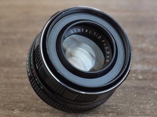 Biotar Carl Zeiss Jena 58mm f/2 №2585304 Pentax-mount Uncoated