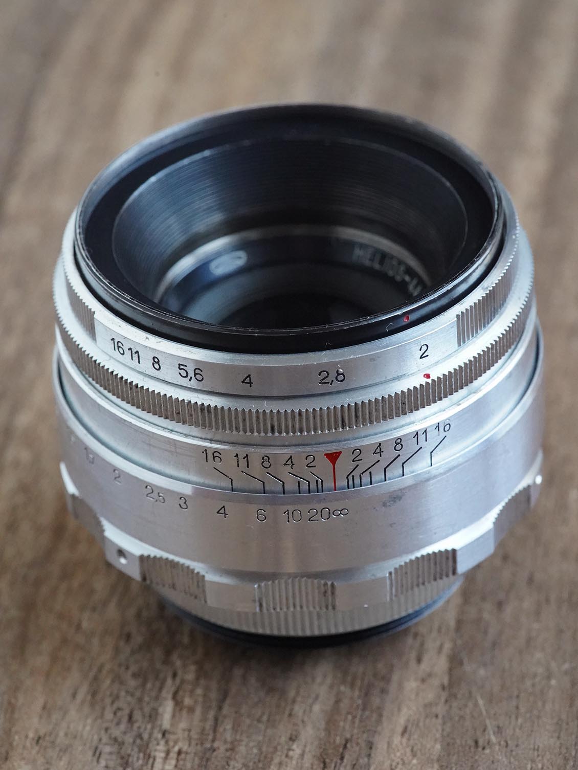 Helios-44 2/58 Silvergrain: Chromoprint Edition №6001615 M42 - Image 6