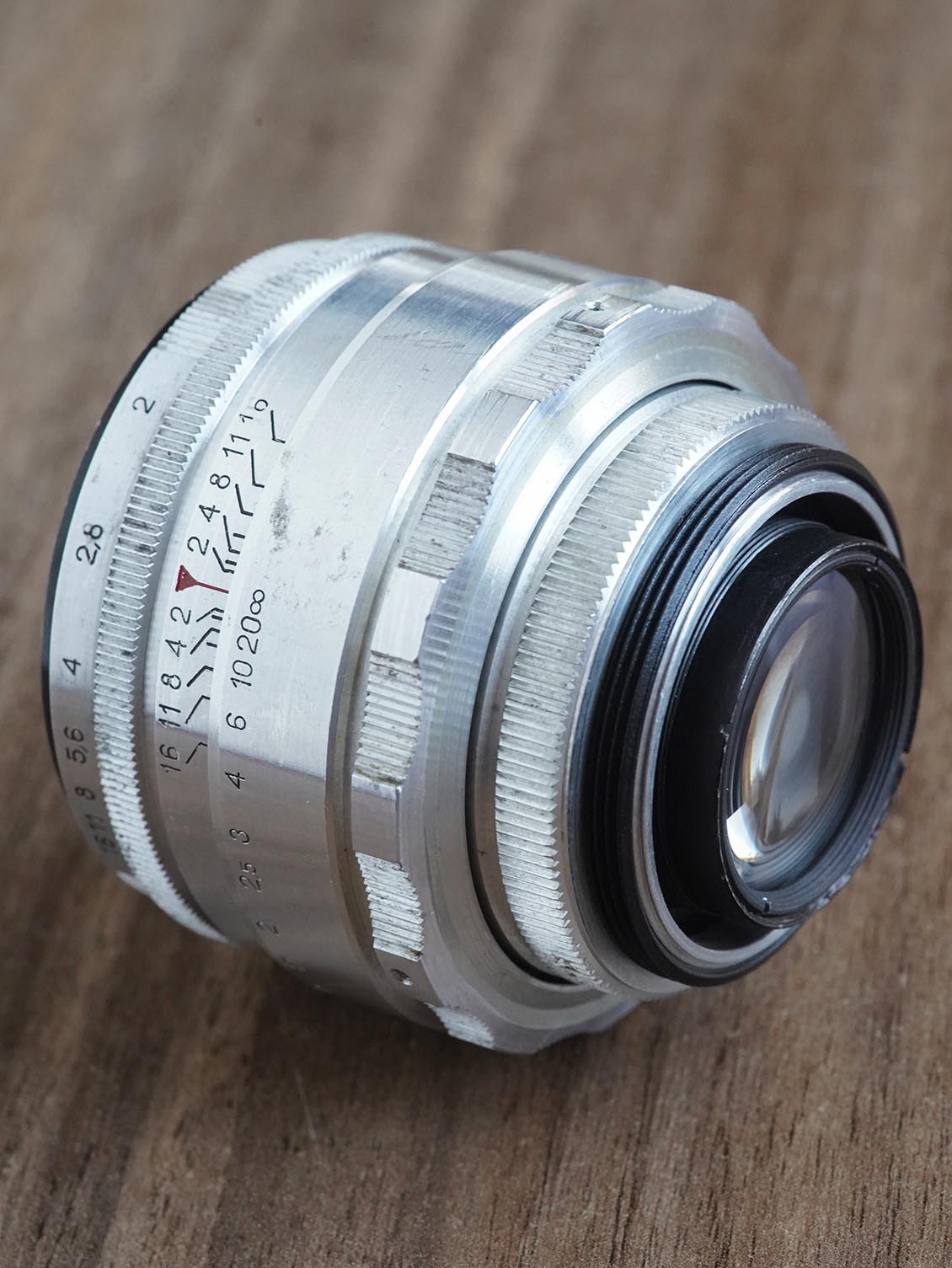 Helios-44 2/58 Silvergrain: Chromoprint Edition №6001615 M42 - Image 5