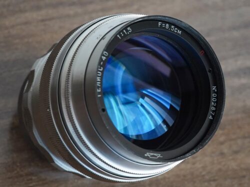 Helios-40 red “P” 85mm f/1.5 №002874 M42/M39 mount