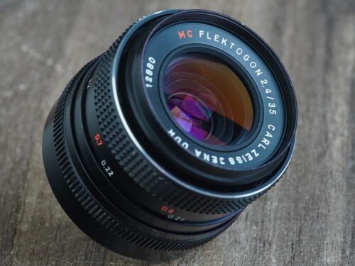 Flektogon Carl Zeiss Jena MC 35mm f/2.4 SLR M42 №12880