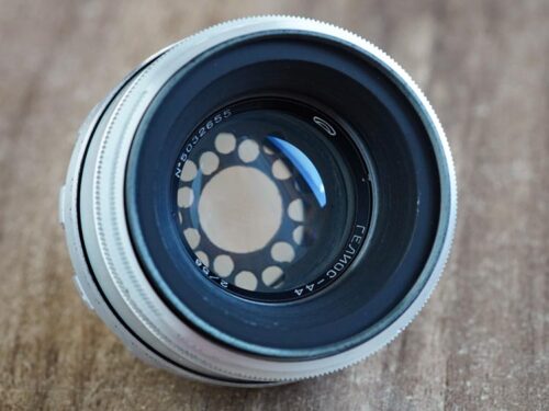 Helios-44 2/58 Silvergrain: Chromoprint Edition №5032655 M42