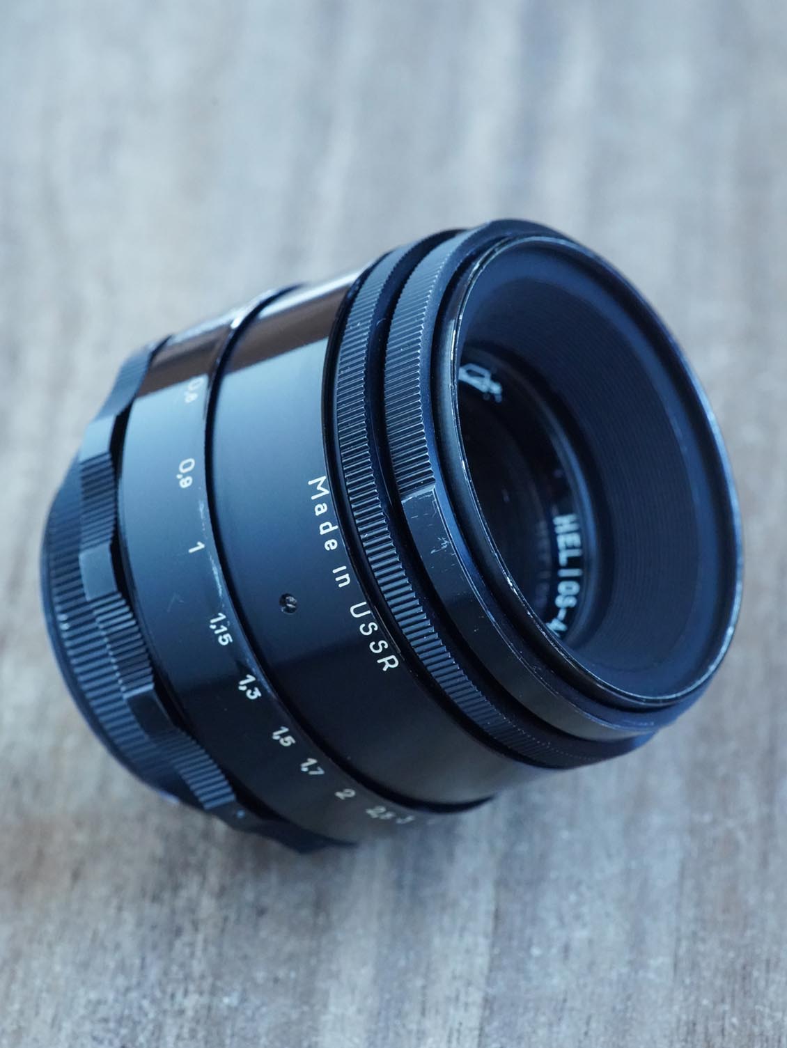 KMZ Black Lacquer 13-blades Helios 44-2 Amber coating 2/58mm №7264661 - Image 6