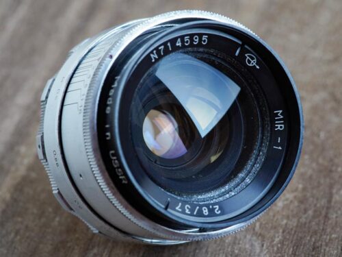 MIR-1 37mm f/2.8 SLR M42 №714595 macro