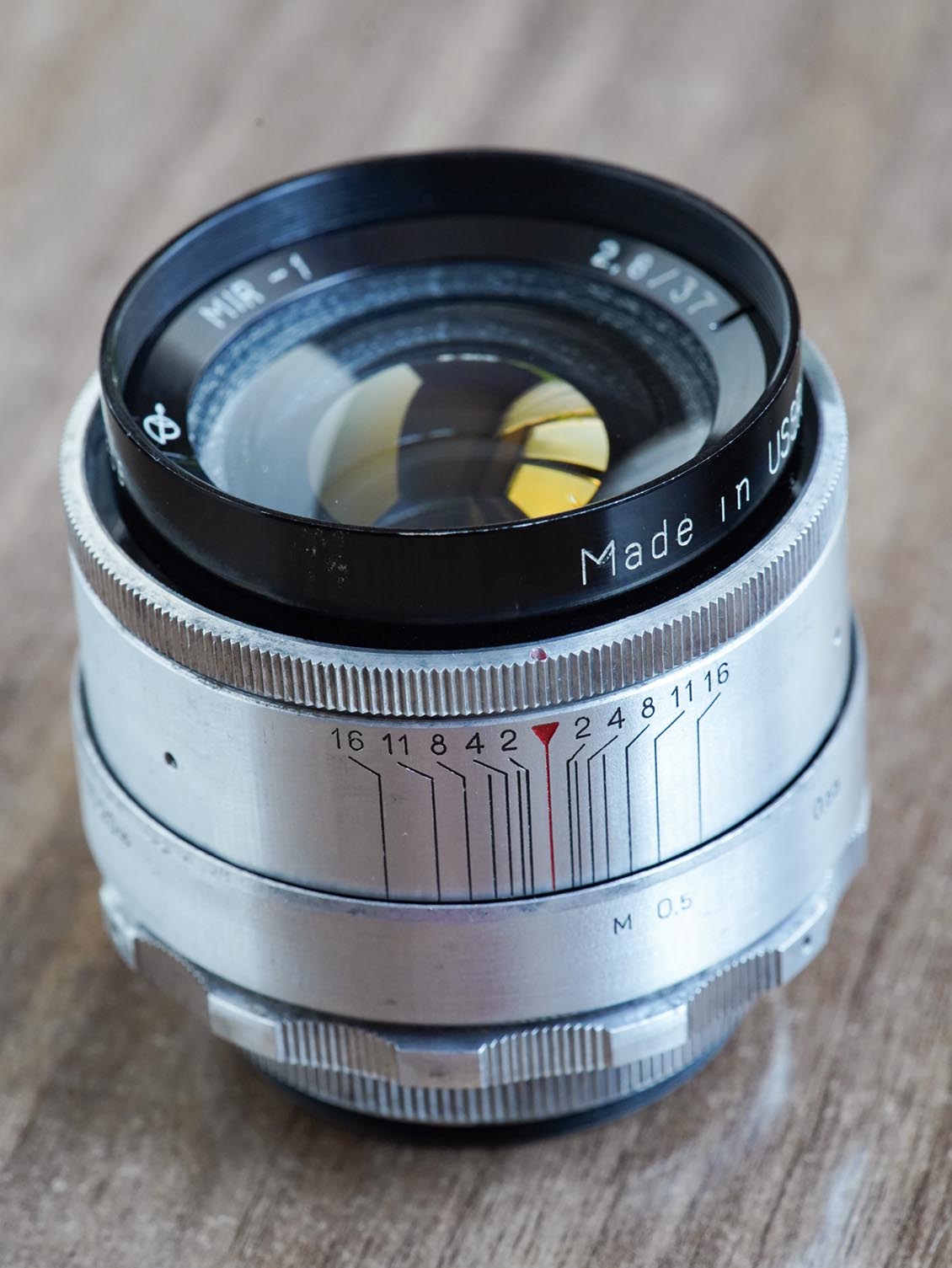 MIR-1 37mm f/2.8 SLR M42 №714595 macro - Image 4