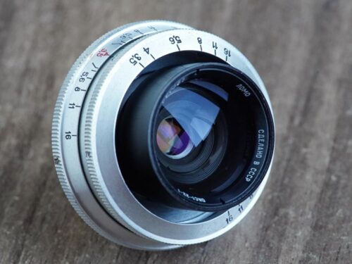 LOMO OKC1-22-1 22mm f/2.8-22 Macro №890381 M39 (Leica) APS-C