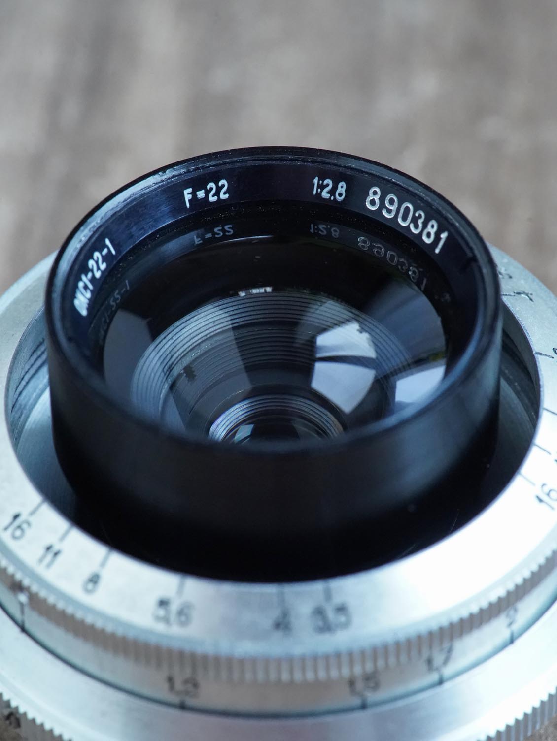 LOMO OKC1-22-1 22mm f/2.8-22 Macro №890381 M39 (Leica) APS-C - Image 3