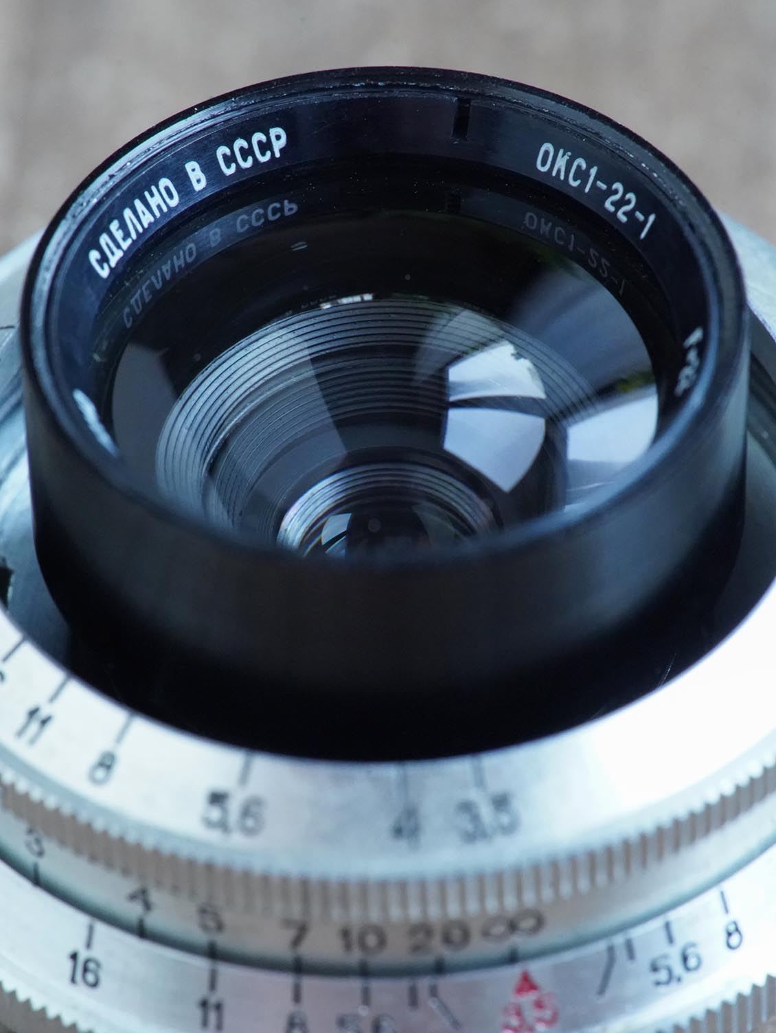 LOMO OKC1-22-1 22mm f/2.8-22 Macro №890381 M39 (Leica) APS-C - Image 4