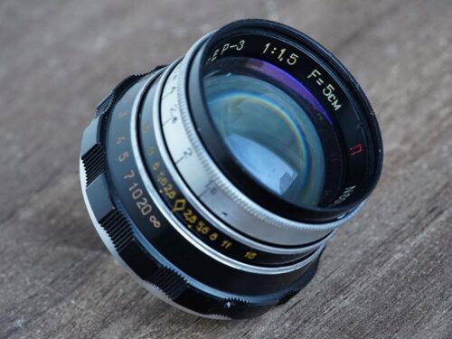 Jupiter-3 50mm f/1.5 M39 №6007192 red “P”