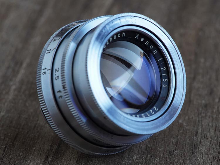 Schneider-Kreuznach Xenon 50mm f/2 №2215344 Exakta-mount