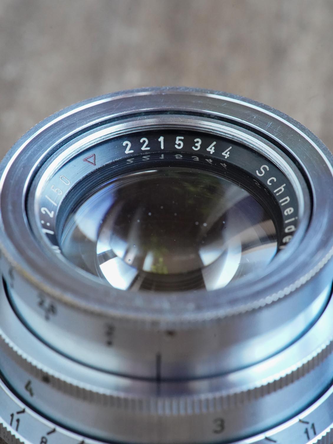Schneider-Kreuznach Xenon 50mm f/2 №2215344 Exakta-mount - Image 3