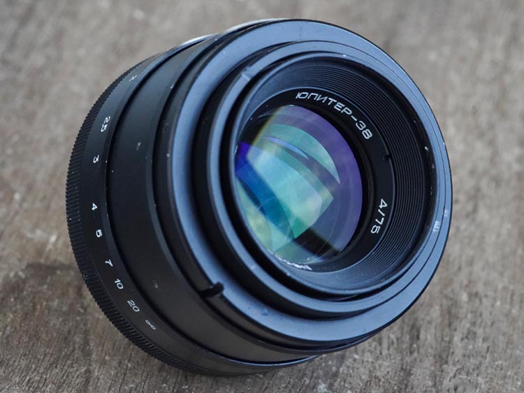 Jupiter-38 75mm f/4 M42 №6094 uslr mod.