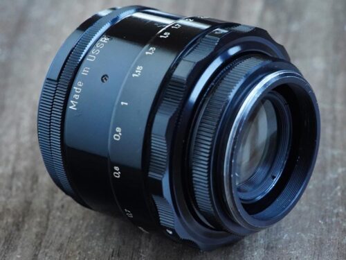 KMZ Black Lacquer Helios 44-2 M42 58mm f/2 №0021979