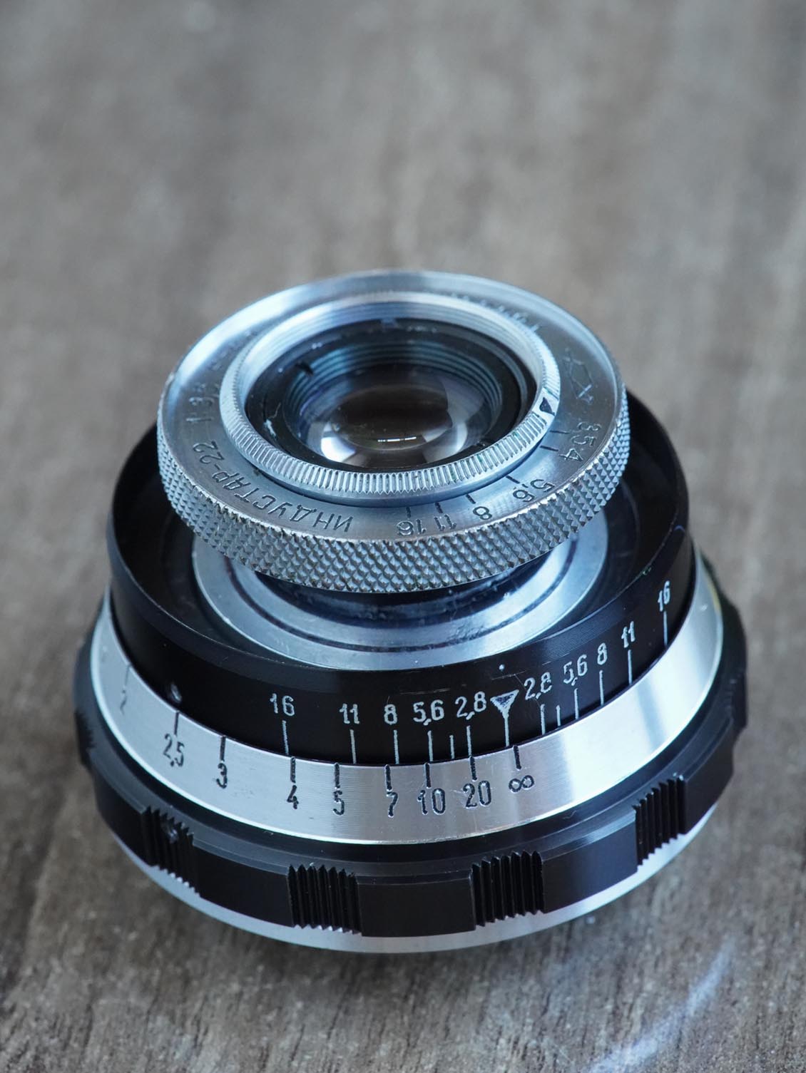 Industar-22 red "P" 50mm f/3.5 LTM/LSM M39 №5496994 - Image 3