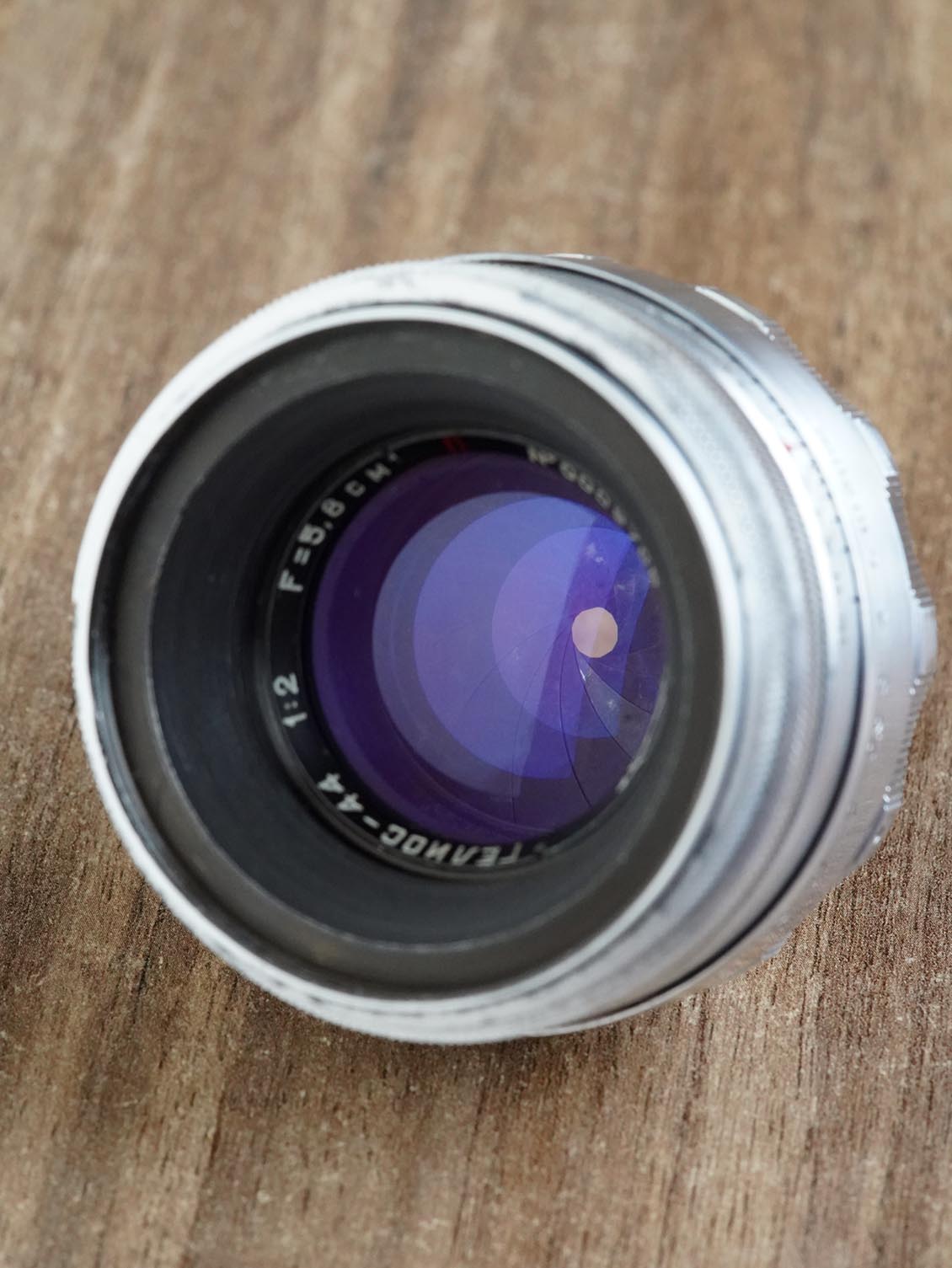 KMZ Helios-44 58mm f/2 №0009705 M42 SLR 13-blades red "P" - Image 6