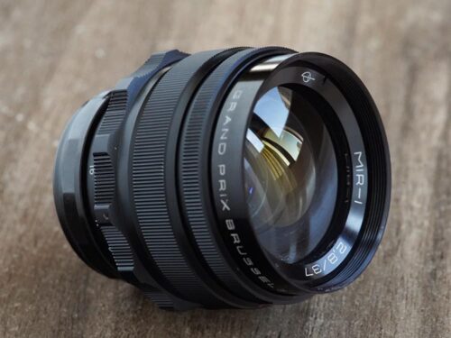 MIR-1 37mm f/2.8 SLR M42 №742623 Grand Prix Brussels 1958
