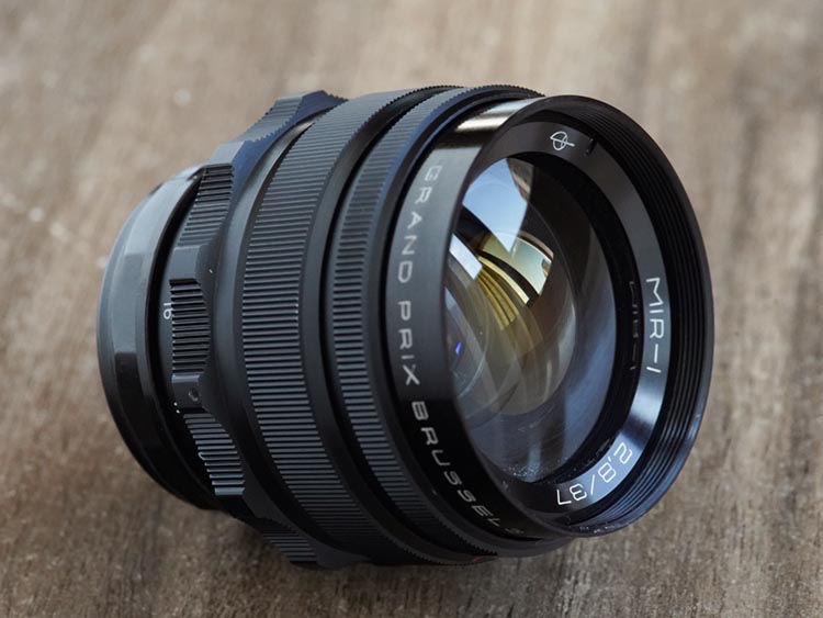 MIR-1 37mm f/2.8 SLR M42 №742623 Grand Prix Brussels 1958