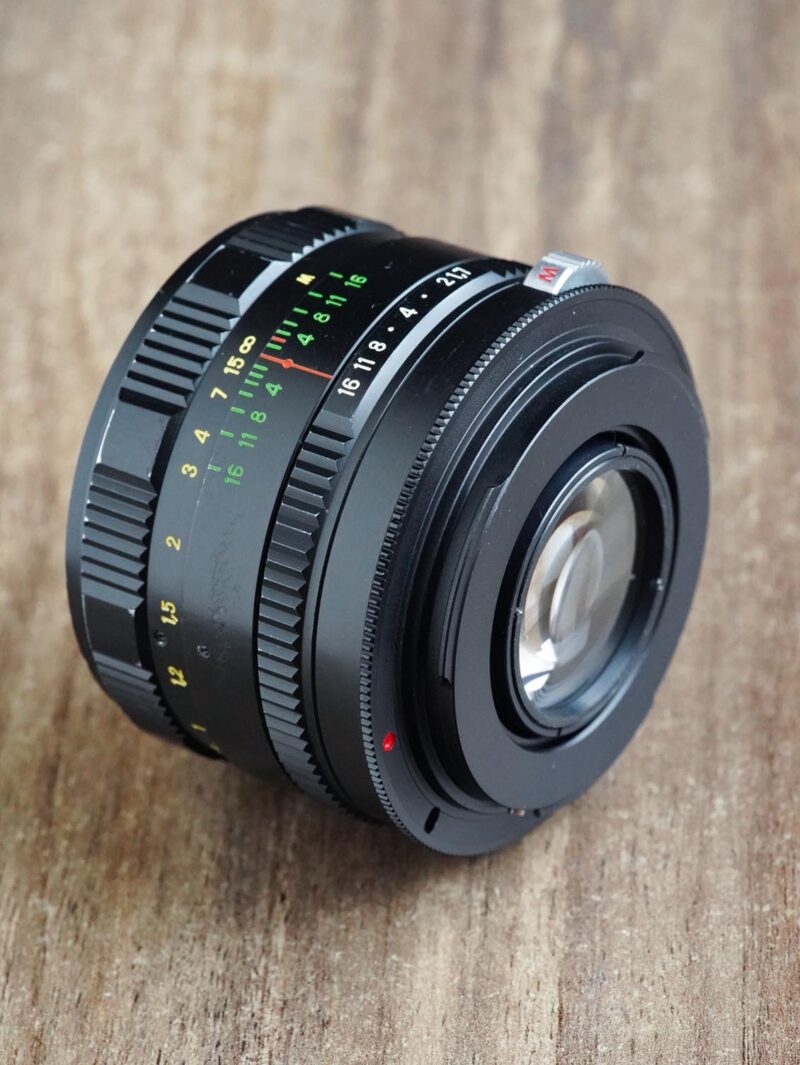 ZENITAR-M 50mm f1.7 M42マウント Zenitar-M 50mm f/1.7 M42 SLR №862398 Canon EF-mount