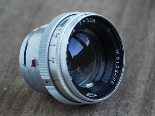 KMZ Jupiter-8 red “P” 50mm f/2 for Contax/Kiev №5108406