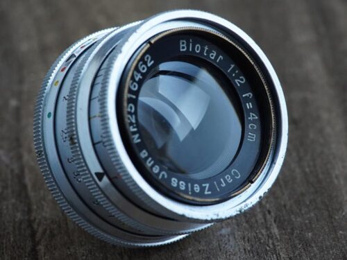 Biotar 40mm f/1.9 M39(LTM/LSM) Carl Zeiss Jena Robot