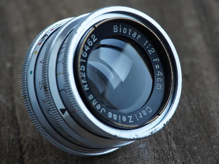 Biotar 40mm f/1.9 M39(LTM/LSM) Carl Zeiss Jena Robot