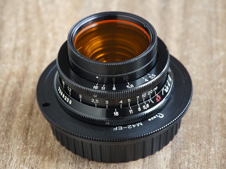USLR Single-Element Soft Focus 33mm Lens Canon EF-mount №7088239