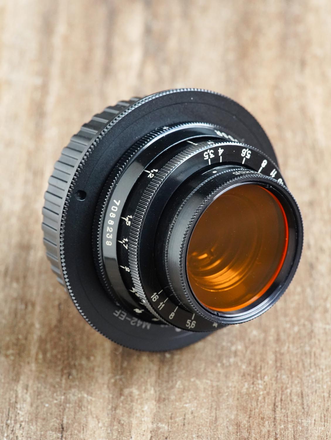 USLR Single-Element Soft Focus 33mm Lens Canon EF-mount №7088239 - Image 2